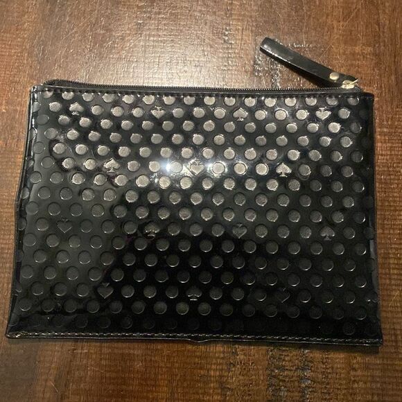 Kate Spade Black Polka Dot Small pouch wallet - Picture 6 of 6